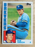 1984 Topps #349 Bob L. Gibson RC