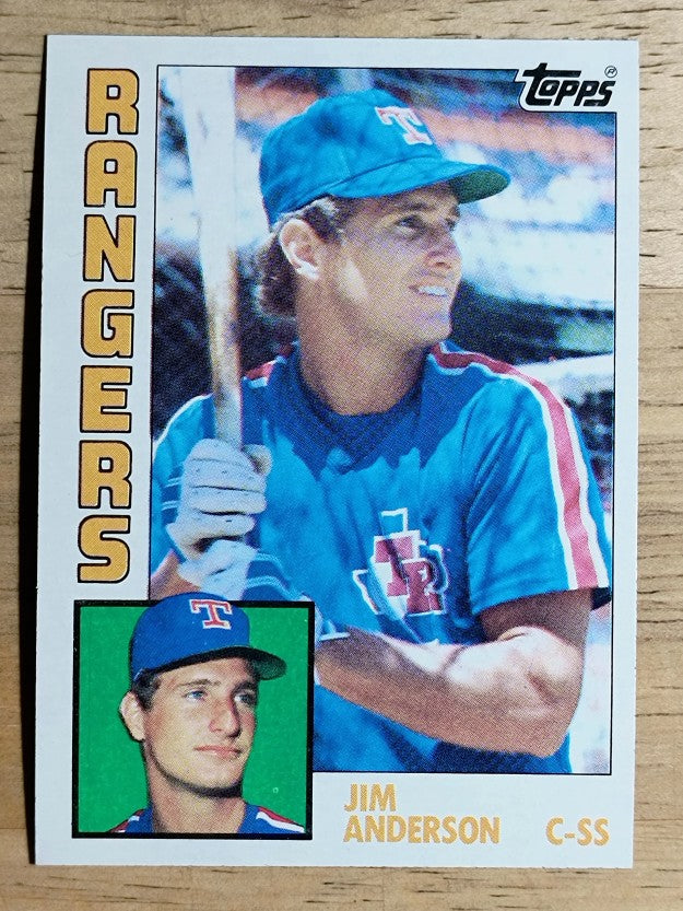 1984 Topps #353 Jim Anderson