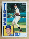 1984 Topps #356 Glenn Abbott