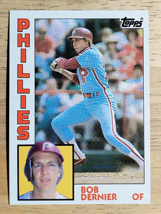 1984 Topps #358 Bob Dernier