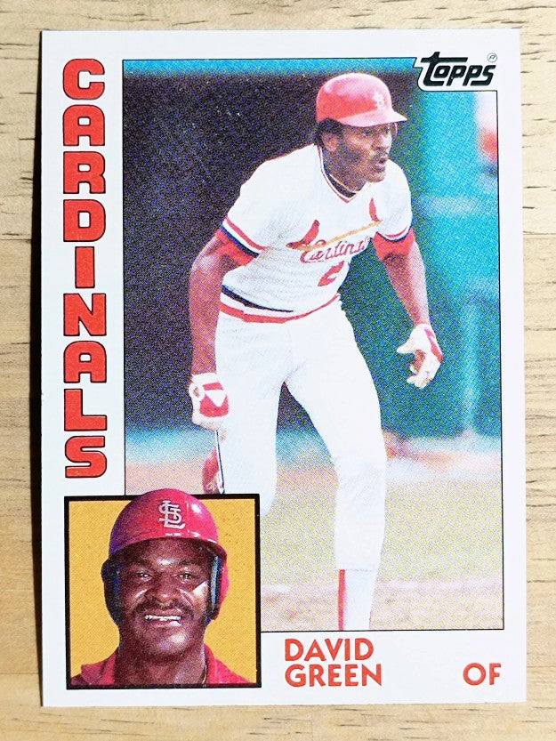 1984 Topps #362 David Green