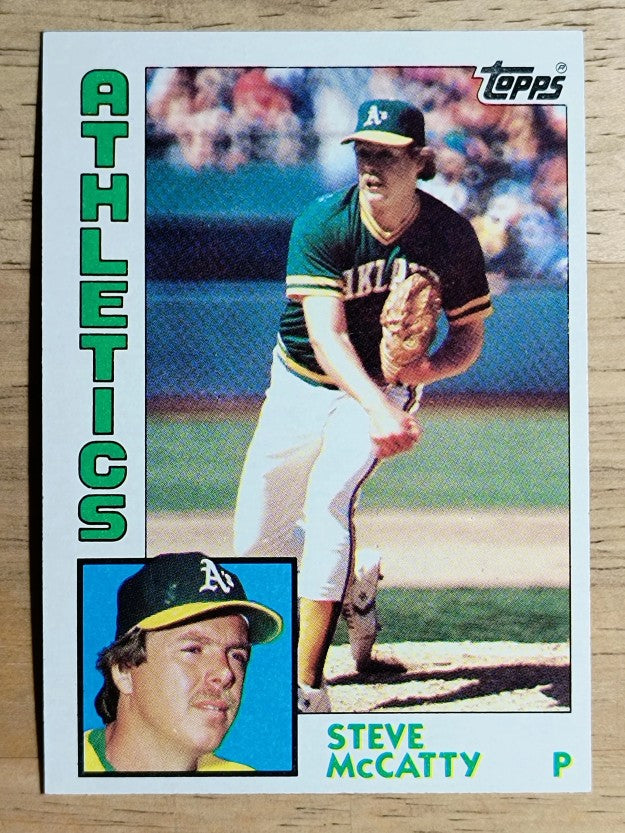 1984 Topps #369 Steve McCatty