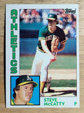 1984 Topps #369 Steve McCatty