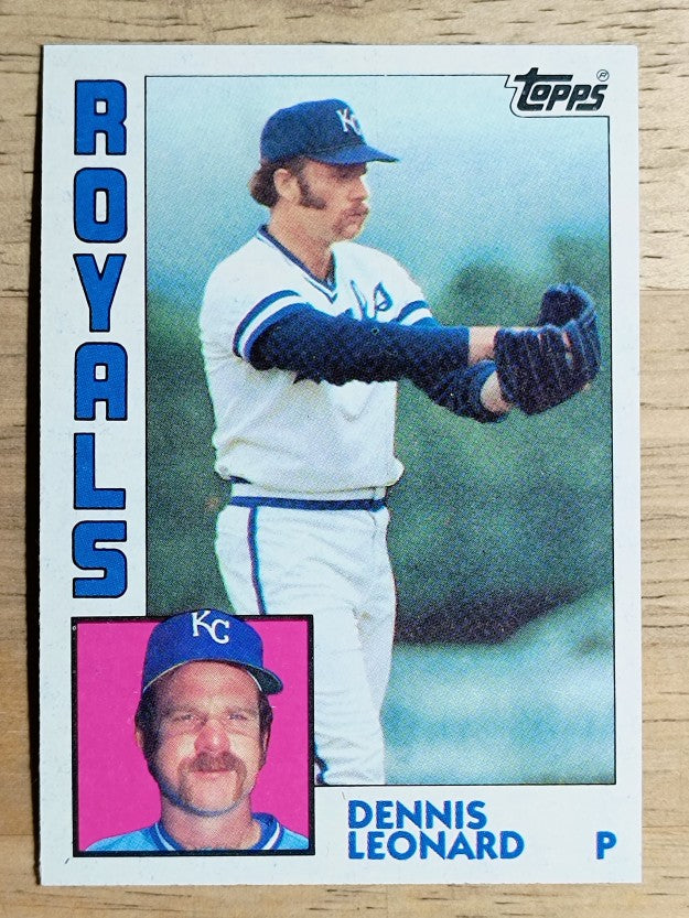 1984 Topps #375 Dennis Leonard