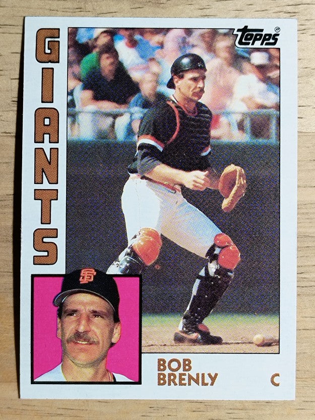 1984 Topps #378 Bob Brenly