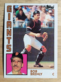 1984 Topps #378 Bob Brenly