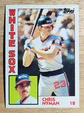 1984 Topps #382 Chris Nyman