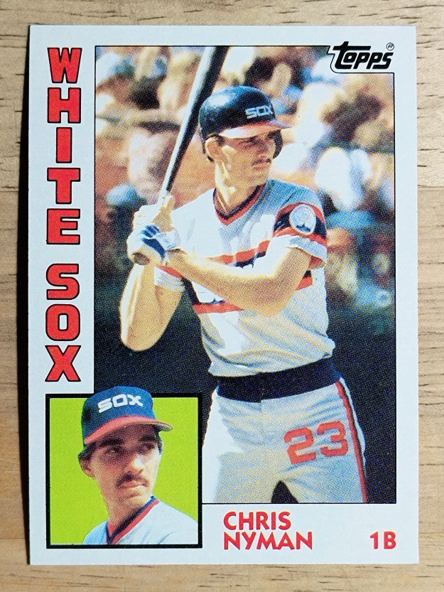 1984 Topps #382 Chris Nyman