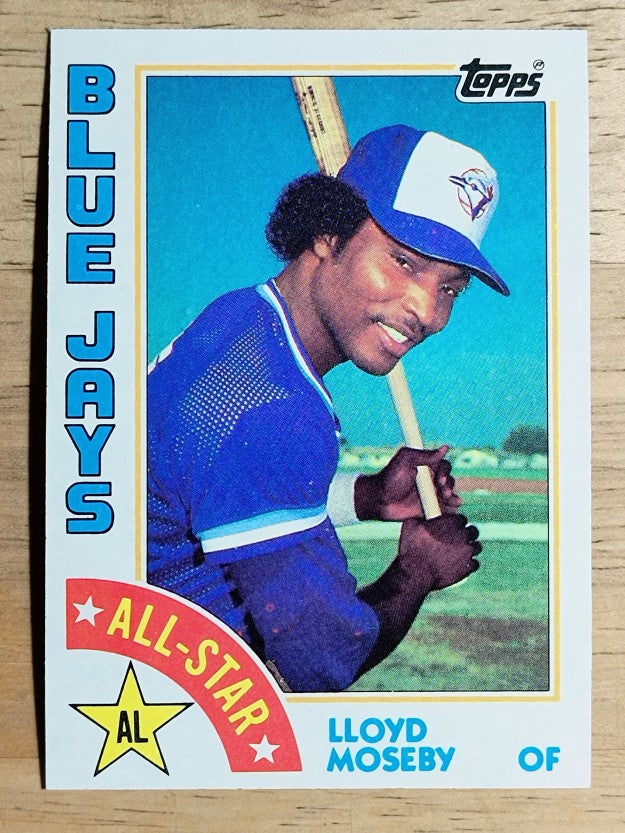 1984 Topps #403 Lloyd Moseby AS