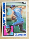 1984 Topps #417 Mike Armstrong
