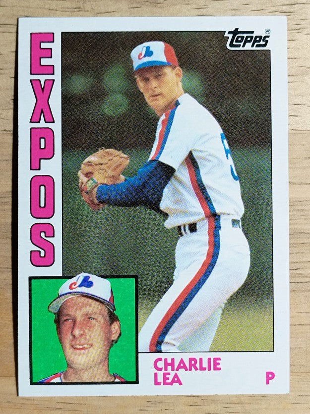 1984 Topps #421 Charlie Lea
