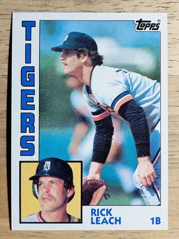 1984 Topps #427 Rick Leach