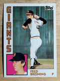 1984 Topps #428 Fred Breining