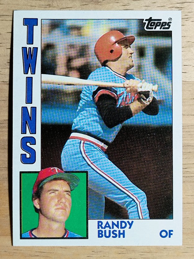 1984 Topps #429 Randy Bush