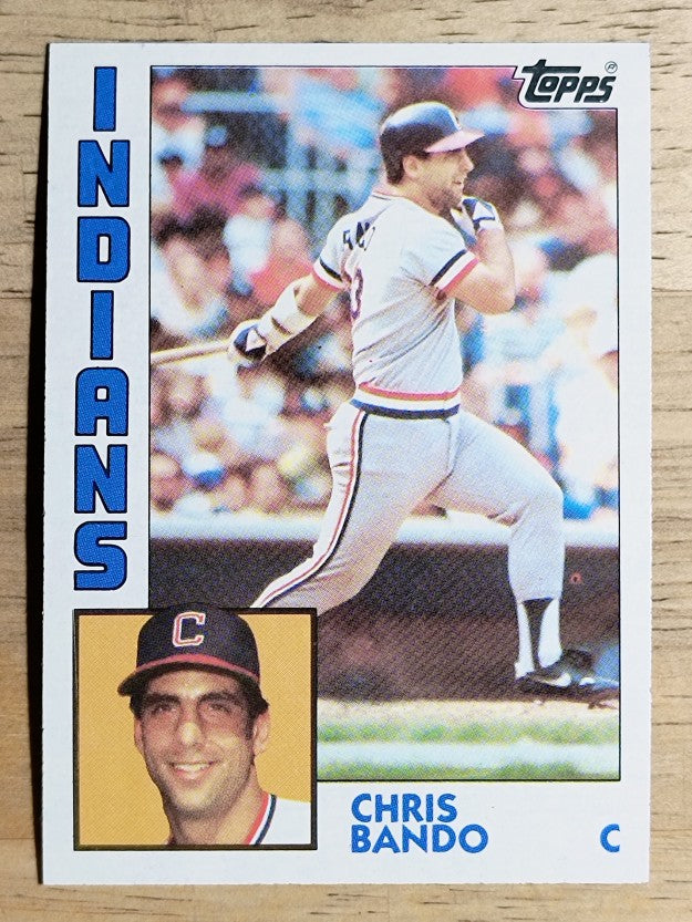1984 Topps #431 Chris Bando