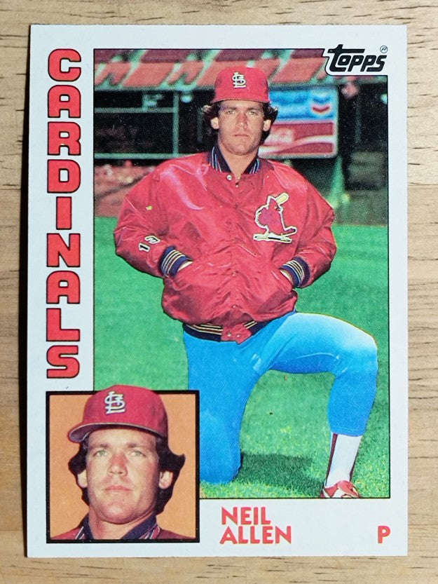 1984 Topps #435 Neil Allen