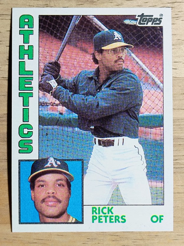1984 Topps #436 Rick Peters