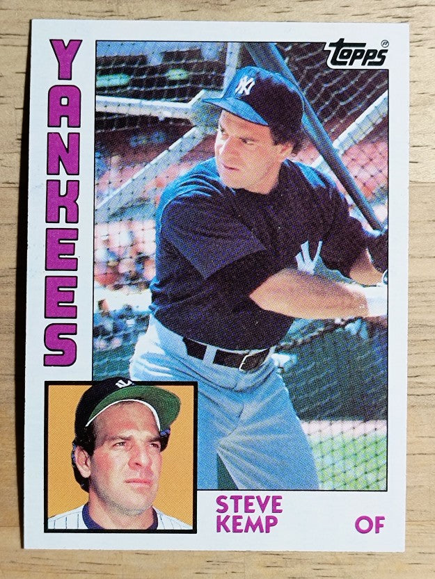 1984 Topps #440 Steve Kemp