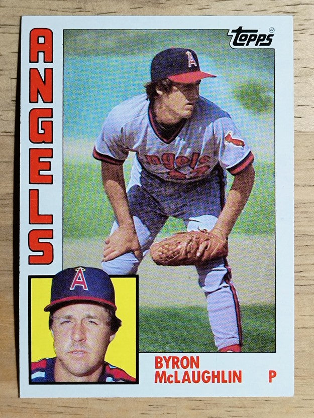 1984 Topps #442 Byron McLaughlin
