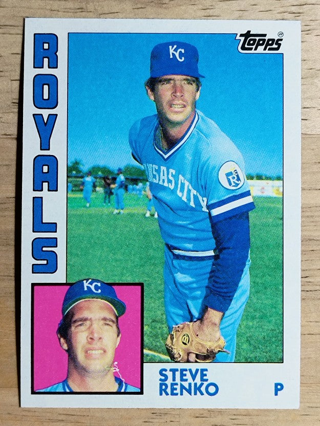 1984 Topps #444 Steve Renko