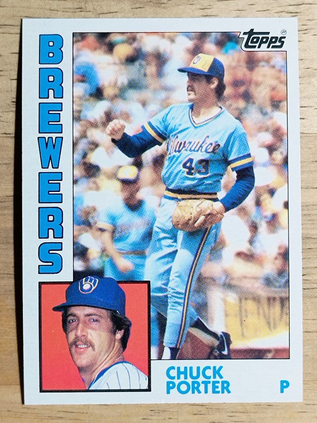 1984 Topps #452 Chuck Porter
