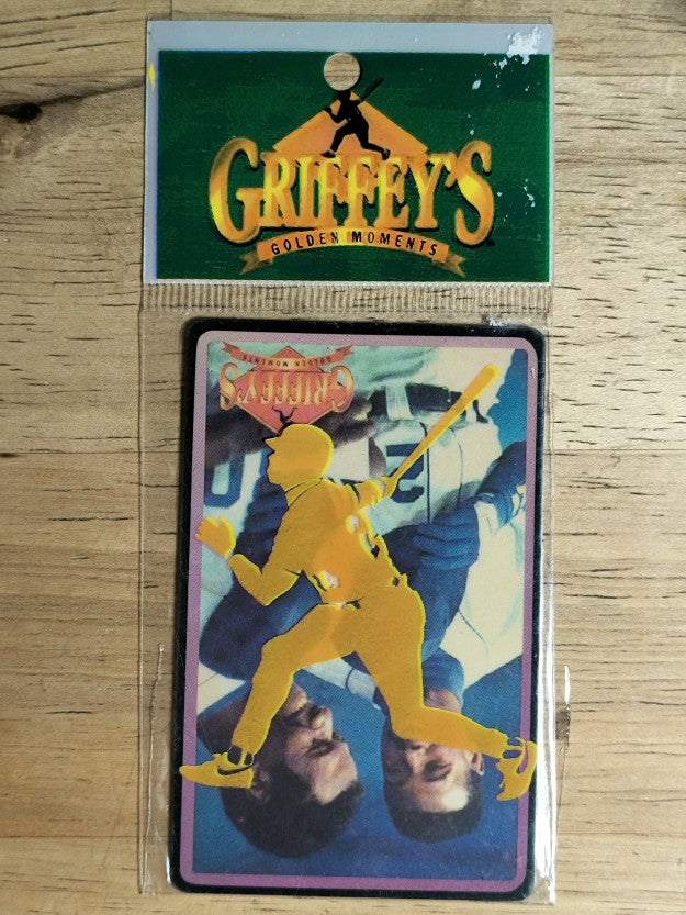 1992 Alrak Griffey Golden Moments #10 Ken Griffey Jr./Ken Griffey Sr.