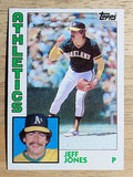 1984 Topps #464 Jeff A. Jones