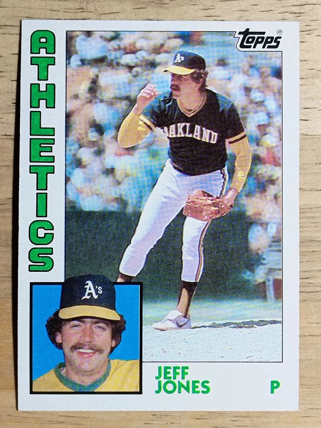 1984 Topps #464 Jeff A. Jones