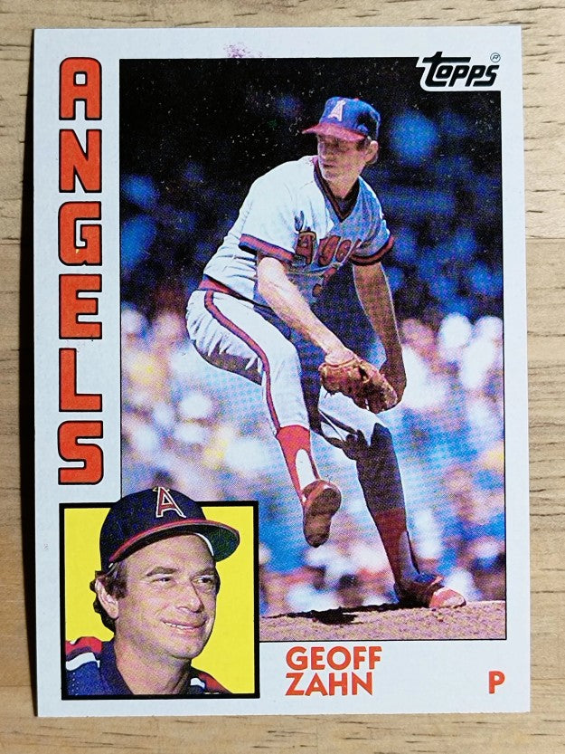 1984 Topps #468 Geoff Zahn