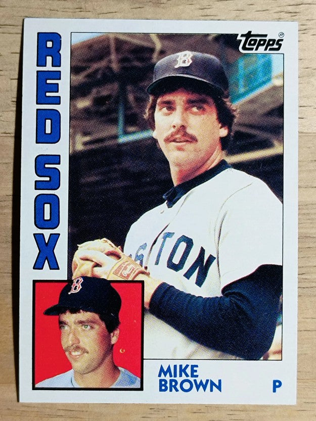 1984 Topps #472 Mike G. Brown RC