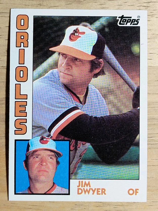 1984 Topps #473 Jim Dwyer