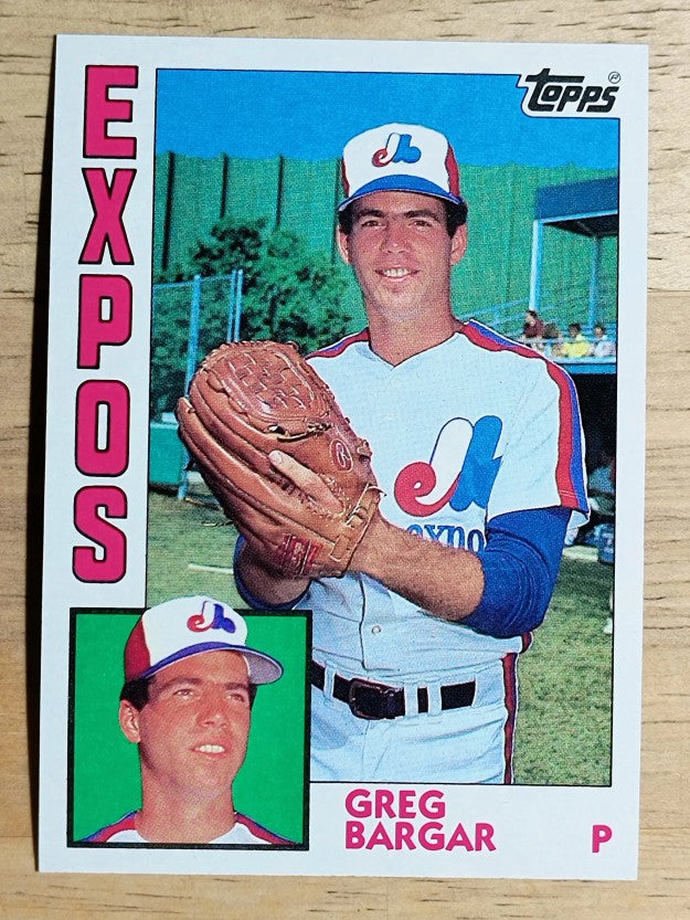 1984 Topps #474 Greg Bargar