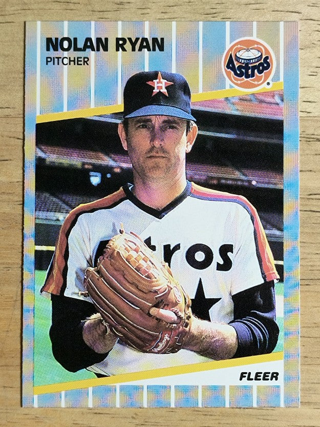 1989 Fleer #368 Nolan Ryan
