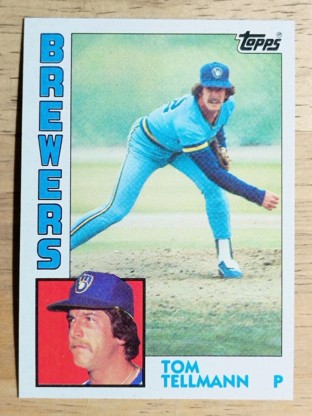 1984 Topps #476 Tom Tellmann