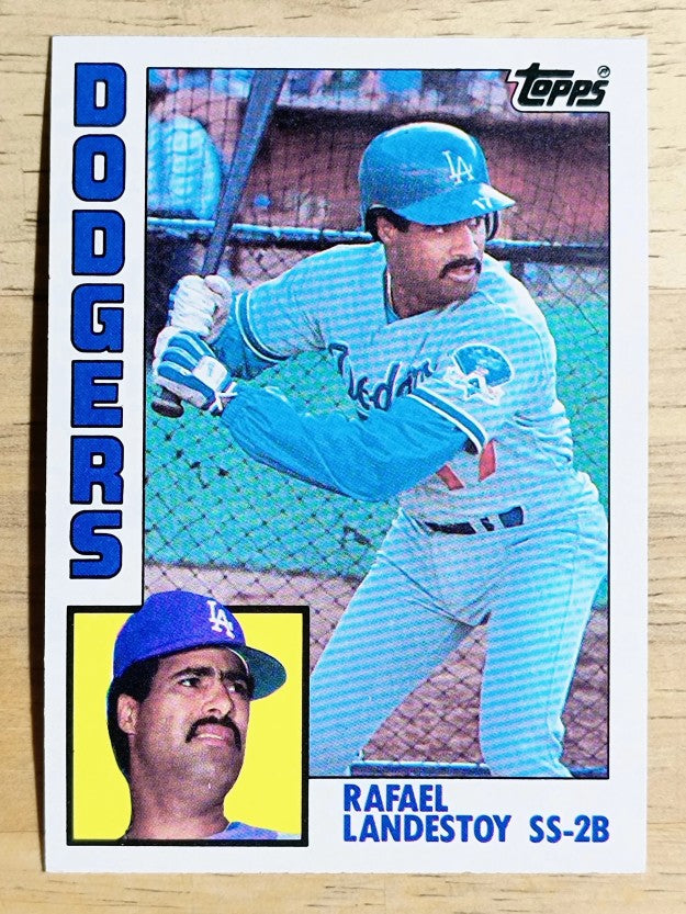 1984 Topps #477 Rafael Landestoy