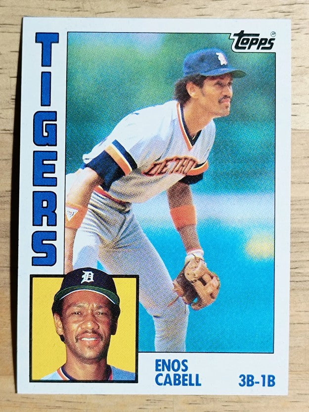 1984 Topps #482 Enos Cabell