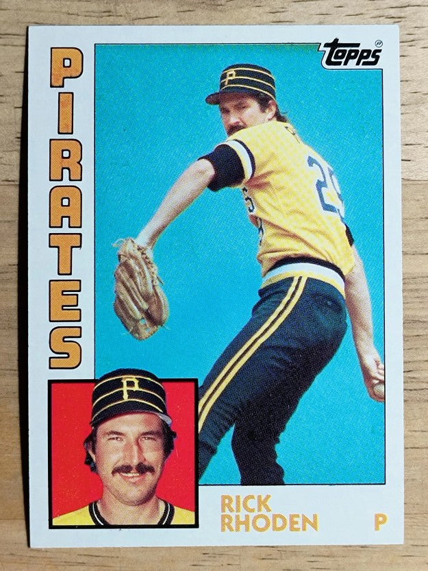 1984 Topps #485 Rick Rhoden