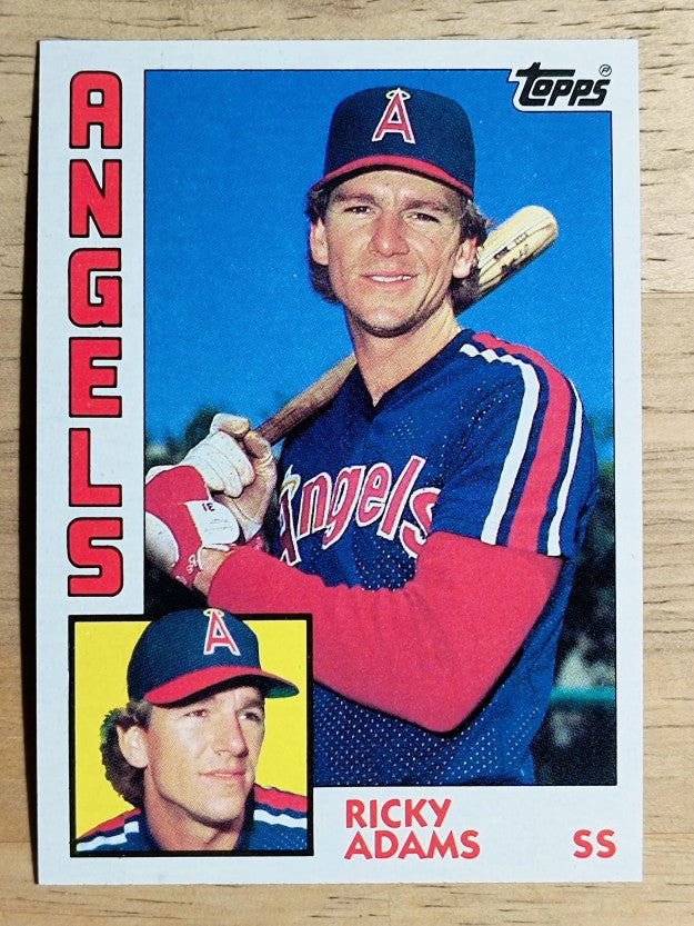 1984 Topps #487 Ricky Adams