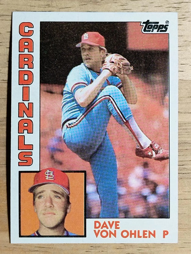 1984 Topps #489 Dave Von Ohlen