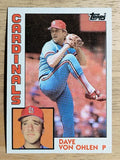 1984 Topps #489 Dave Von Ohlen