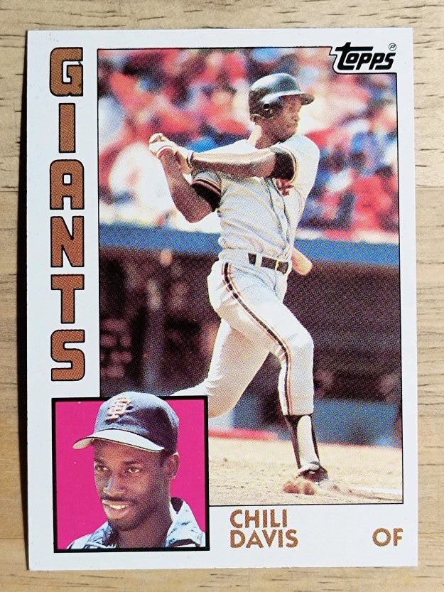 1984 Topps #494 Chili Davis