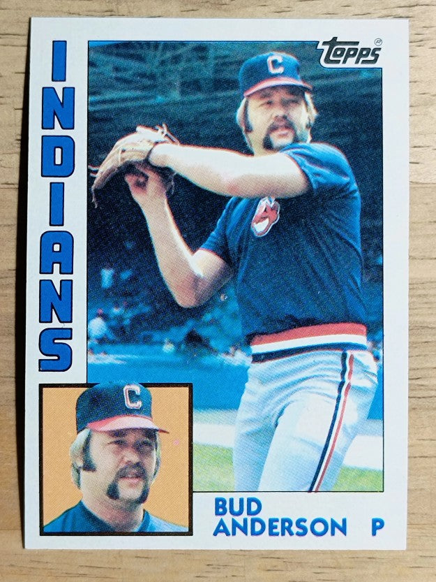 1984 Topps #497 Bud Anderson