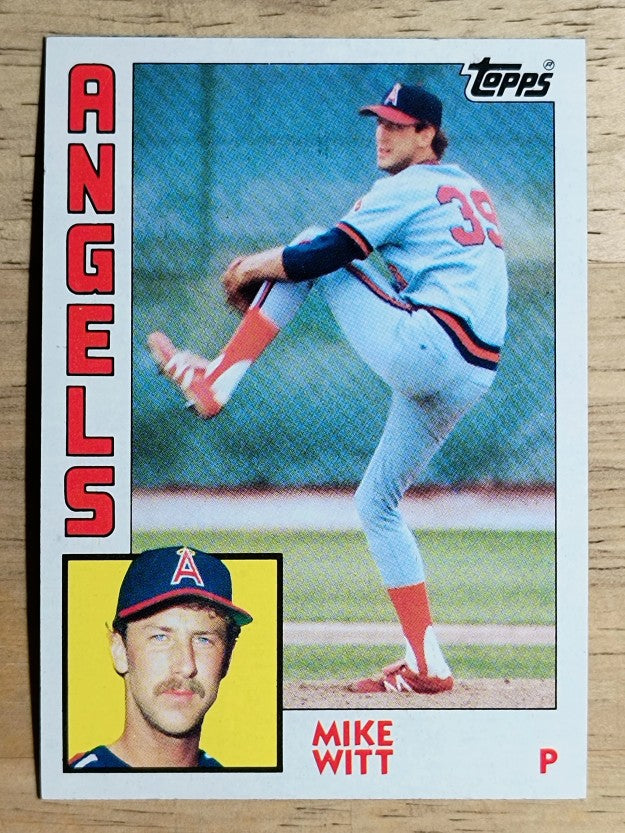 1984 Topps #499 Mike Witt