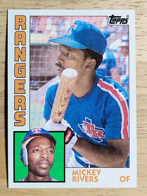 1984 Topps #504 Mickey Rivers