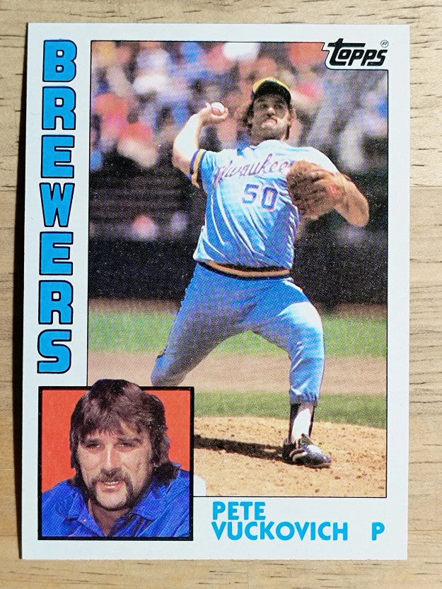 1984 Topps #505 Pete Vuckovich