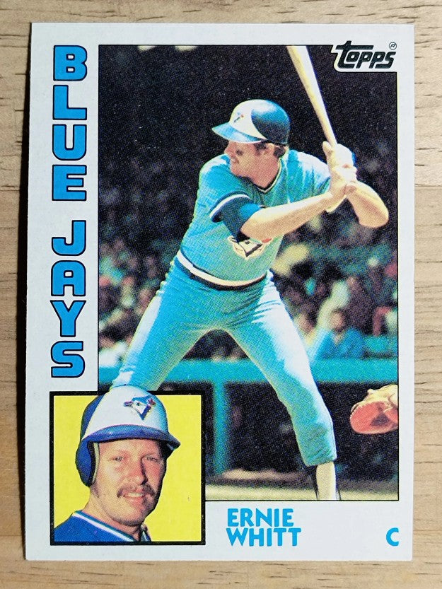 1984 Topps #506 Ernie Whitt
