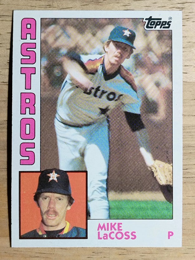 1984 Topps #507 Mike LaCoss