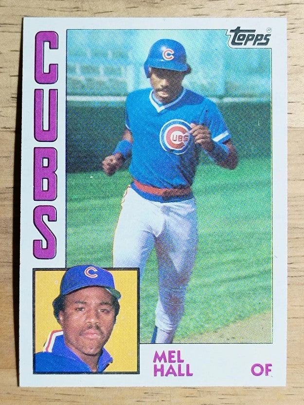 1984 Topps #508 Mel Hall