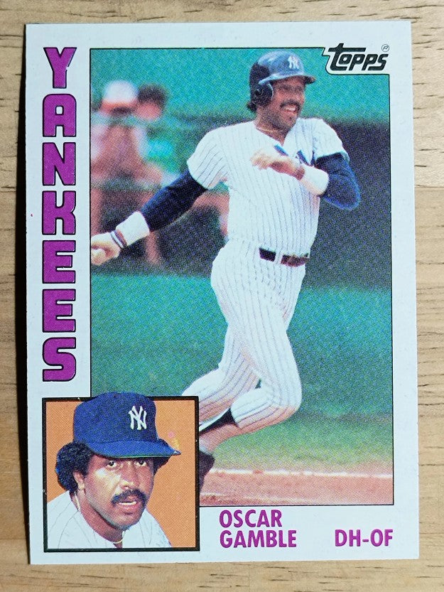 1984 Topps #512 Oscar Gamble