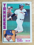 1984 Topps #512 Oscar Gamble